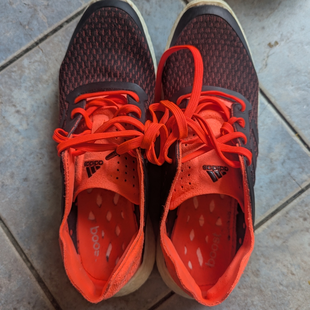 Adidas Pureboost Reveal- Black and Orange